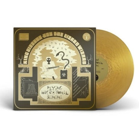 King Gizzard & The Lizard Wizard - Flying Microtonal Banana LP (5th Anniversary, Golden Rattlesnake Edition) ( VINYL )