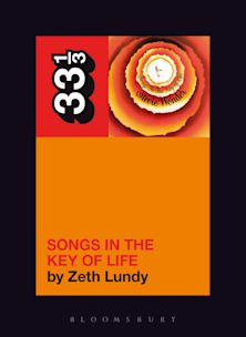 33 1/3 Book - Stevie Wonder - Songs in the Key of Life by Zeth Lundy ( VINYL )