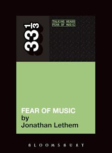 33 1/3 Book - Talking Heads - Fear of Music by Jonathan Lethem ( VINYL )