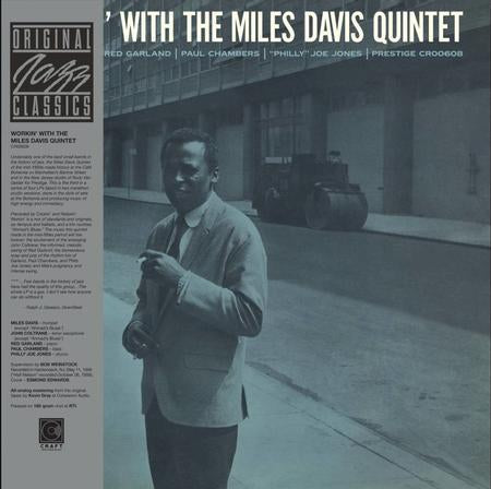 Miles Davis Quintet - Workin' With The Miles Davis Quintet LP (180g All Analog Audiophile OJC Edition, Mastered by Kevin Gray) ( VINYL )