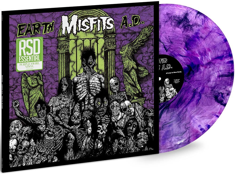 Misfits - Earth A.D/Wolf's Blood LP (Purple Swirl Vinyl) ( VINYL )