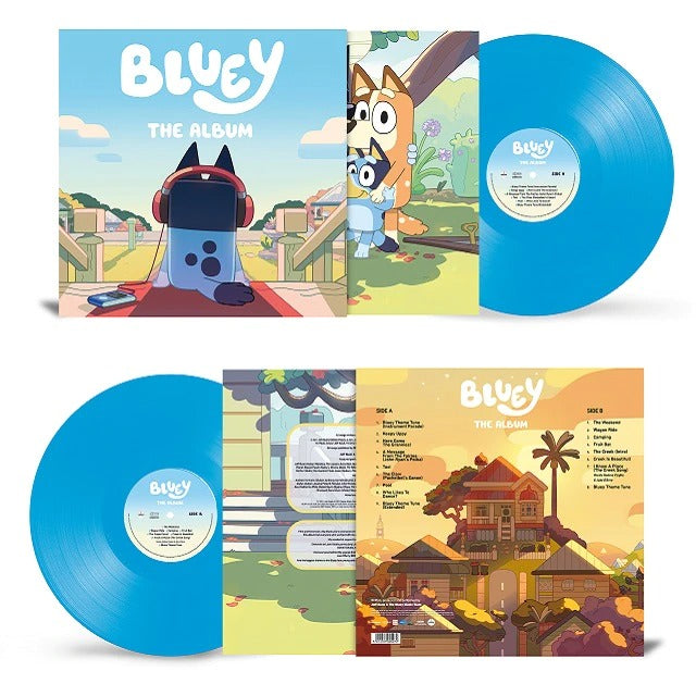 Joff Bush - Bluey: The Album LP (Blue Vinyl, 140g, Poster) ( VINYL )
