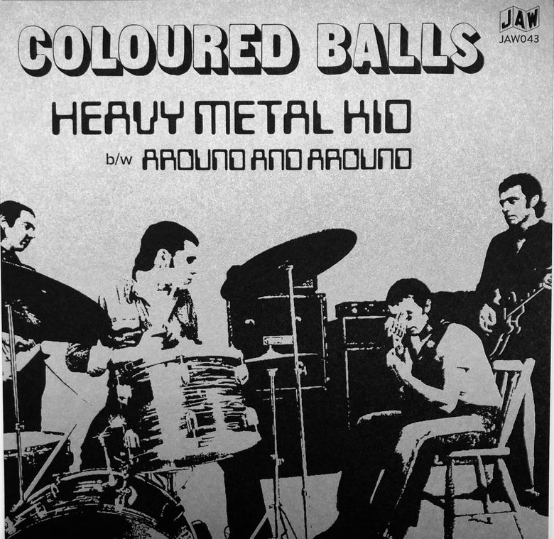 Coloured Balls - Heavy Metal Kid 7" ( VINYL )