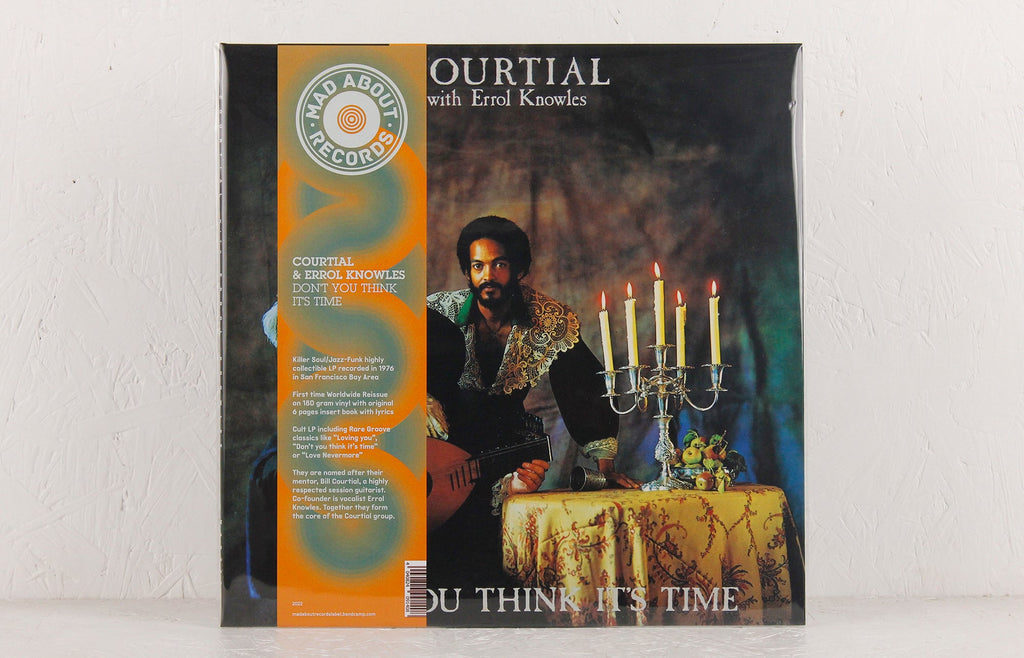 Courtial With Errol Knowles - Don't You Think It's Time LP (Mad About Records Reissue) ( VINYL )