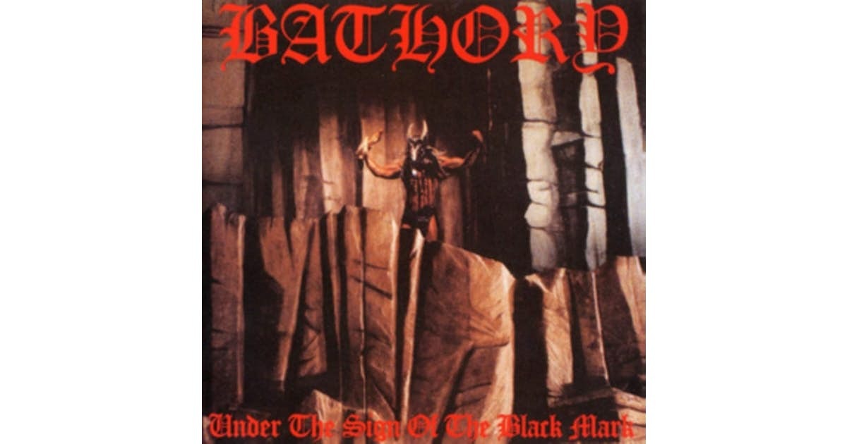 Bathory - Under The Sign Of The Black Mark LP (UK Pressing) ( VINYL )