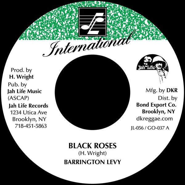 Barrington Levy - Black Roses 7" ( VINYL )