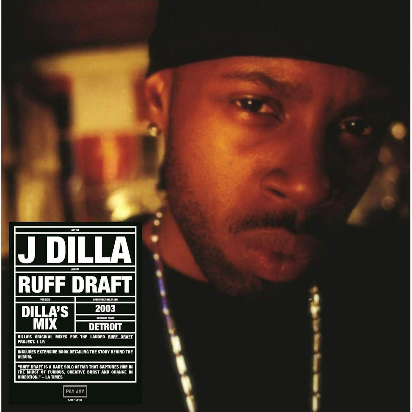 J Dilla - Ruff Draft: Dilla's Mix LP (Clear Black) ( VINYL )