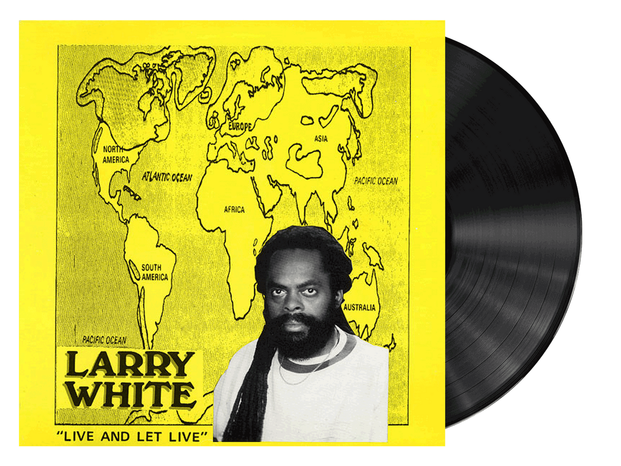Larry White - Live And Let Live LP ( VINYL )