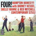 Four! - Hampton Hawes With Barney Kessel, Shelly Manne & Red Mitchell LP (Contemporary Records, Acoustic Sounds Series, 180g Audiophile Vinyl) ( VINYL )