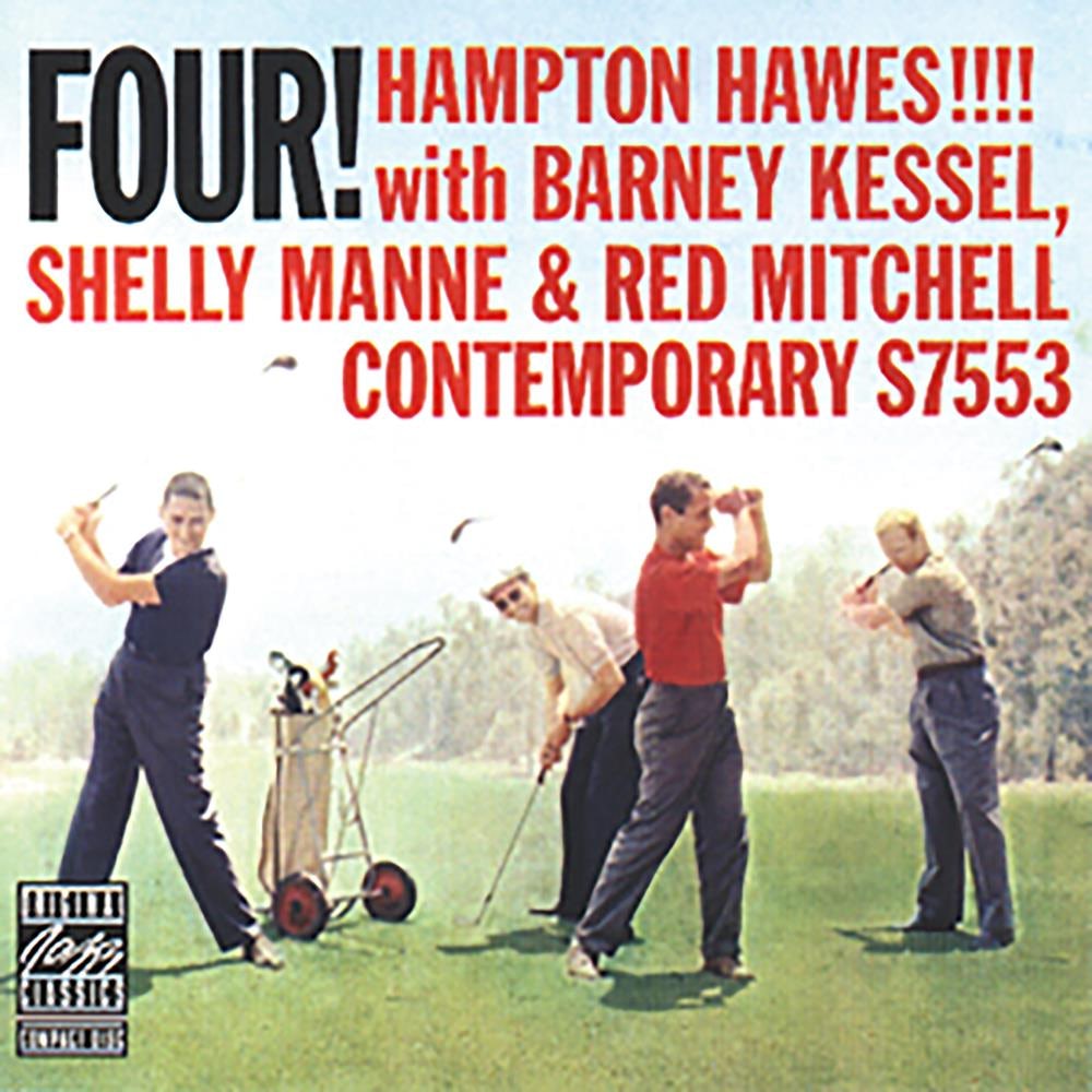 Four! - Hampton Hawes With Barney Kessel, Shelly Manne & Red Mitchell LP (Contemporary Records, Acoustic Sounds Series, 180g Audiophile Vinyl) ( VINYL )