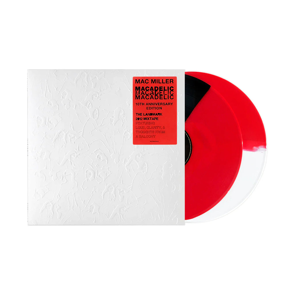 Mac Miller - Macadelic 2LP (10th Anniversary Edition, Tricolor, Embossed Cover, Poster) ( VINYL )