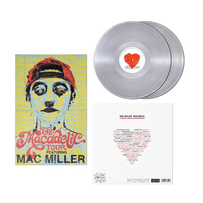 Mac Miller - Macadelic 2LP (10th Anniversary Edition, Silver Vinyl, Poster) ( VINYL )