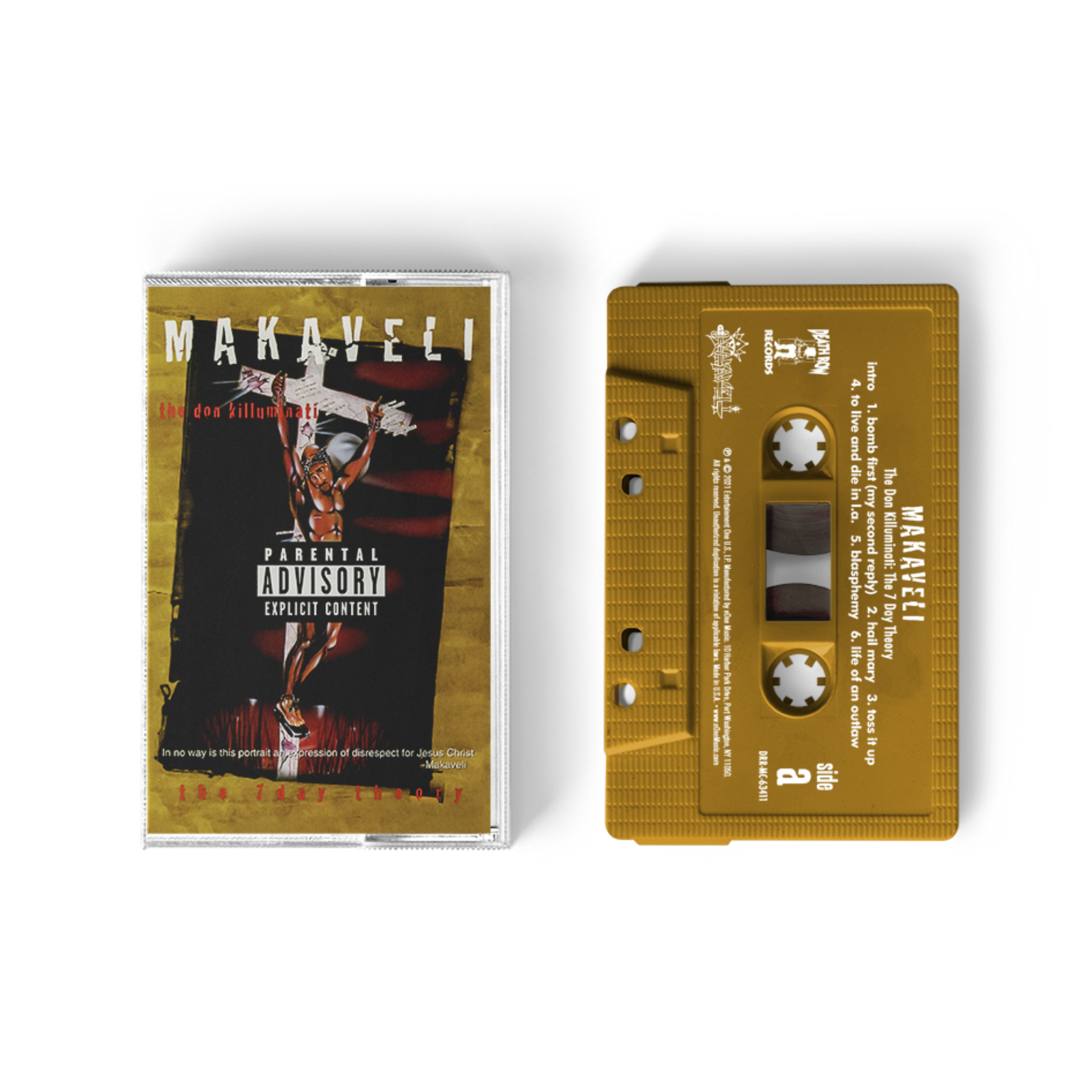 Makaveli (2Pac) - The Don Killuminati (7 Day Theory) Cassette ( VINYL )