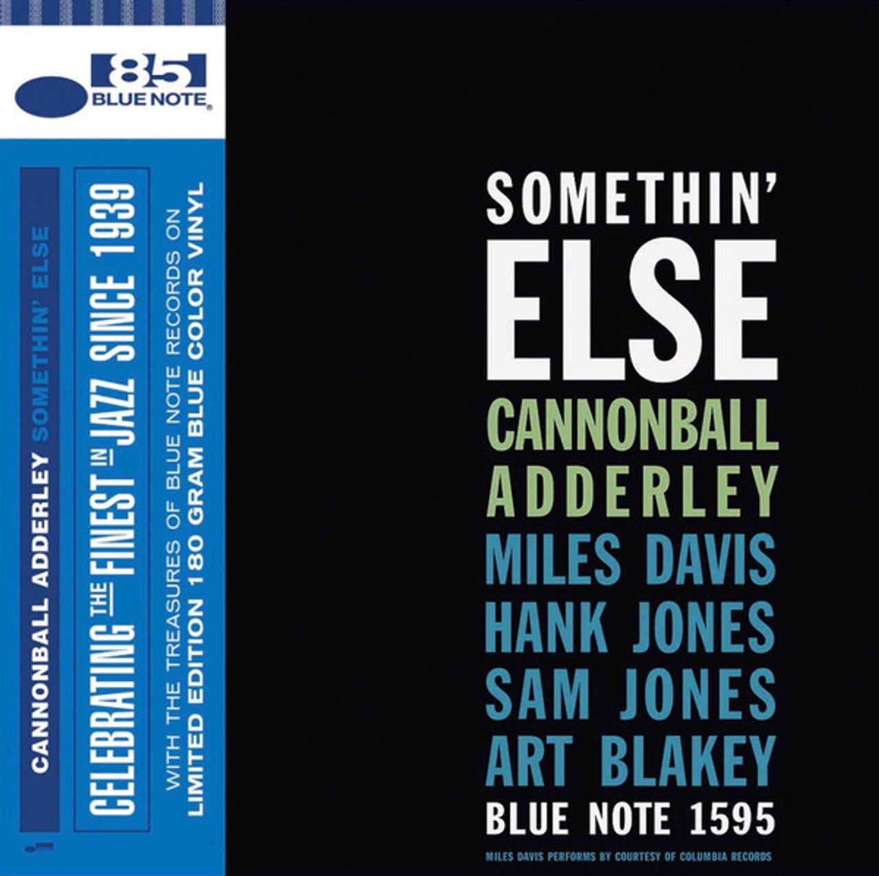 Cannonball adderley - Somethin' Else LP (Indie Exclusive, Limited Edition, Colored Vinyl, Blue) ( VINYL )