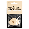 Ernie Ball - Strap Blocks - Cream - 4 Pack ( VINYL )