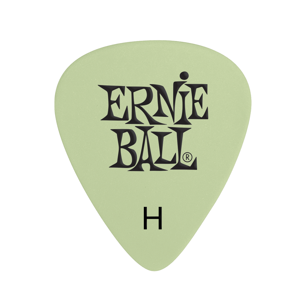 Ernie Ball - Cellulose Guitar Picks - Heavy Super Glow - 12 Pack ( VINYL )