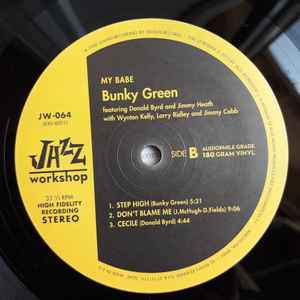 Bunky Green - My Babe LP (180g, Stereo, Limited Edition, Remastered, Jazz Workshop) ( VINYL )