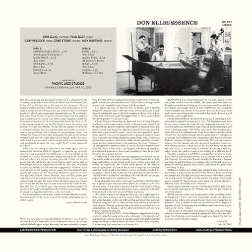 Don Ellis - Essence LP (Limited Edition, 180g, Remastered, Stereo, Jazz Workshop) ( VINYL )