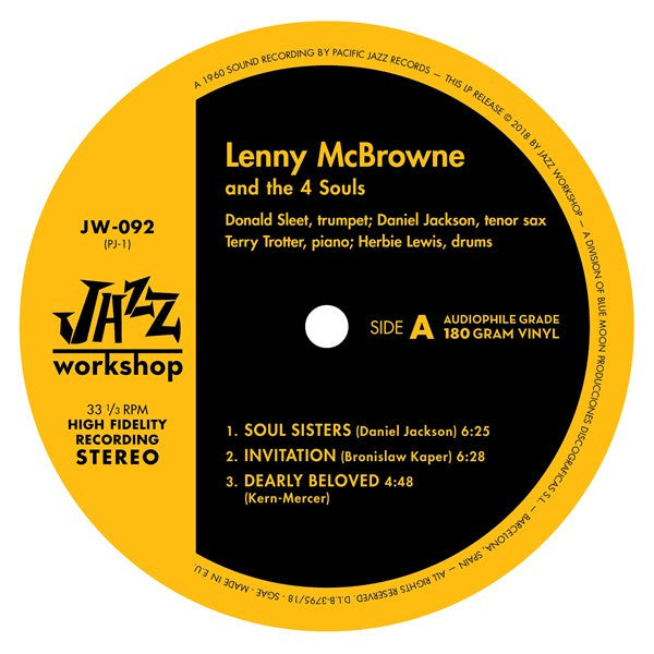 Lawrence Marable Quartet - Tenorman LP (180g, Audiophile, Remastered, Jazz Workshop) ( VINYL )