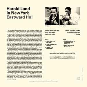 Harold Land - Eastward Ho! LP (180g, Remastered, Stereo, Jazz Workshop) ( VINYL )