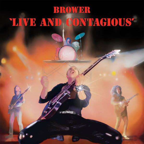 Brower - Live And Contagious LP ( VINYL )
