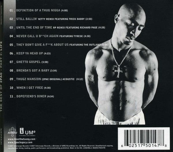 2Pac - The Best of 2Pac Pt. 2: Life 2LP (Gatefold) ( VINYL )