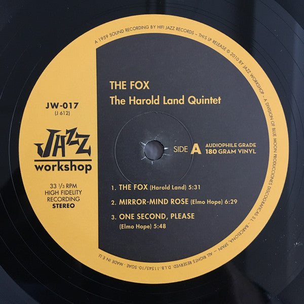 Harold Land Quintet - The Fox LP ( VINYL )