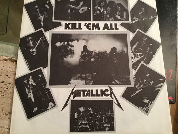 Metallica - Kill 'Em All LP (Used Vinyl, 1988 Reissue) ( VINYL )