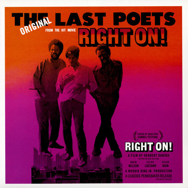 Last Poets - Right On LP ( VINYL )