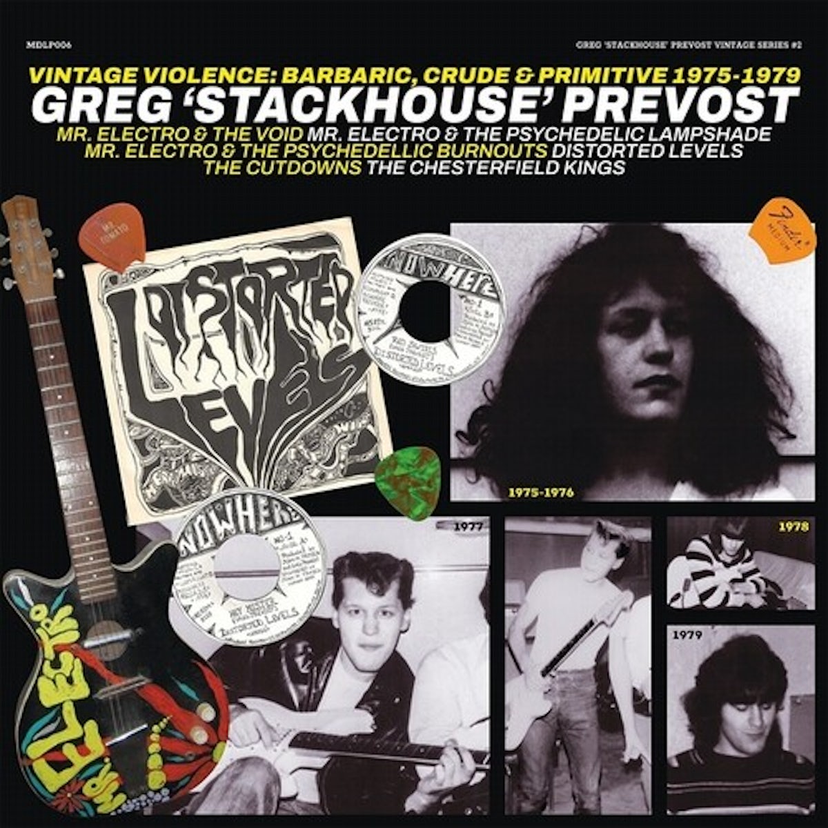 Greg 'Stackhouse' Prevost - Vintage Violence: Barbaric, Crude & Primitive 1975 - 1979 LP ( VINYL )