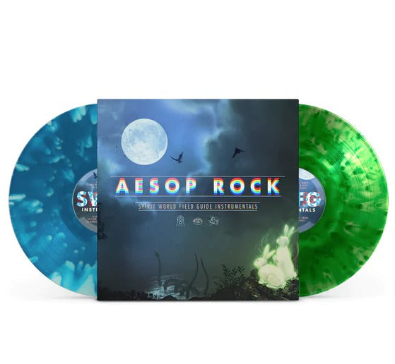 Aesop Rock - Spirit World Field Guide (Instrumental Version) 2LP (Green & Blue Vinyl) ( VINYL )