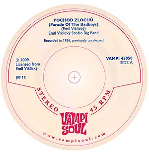 Emil Viklický Studio Big Band – Pochod Zlochu b/w Hromovka 7" ( VINYL )