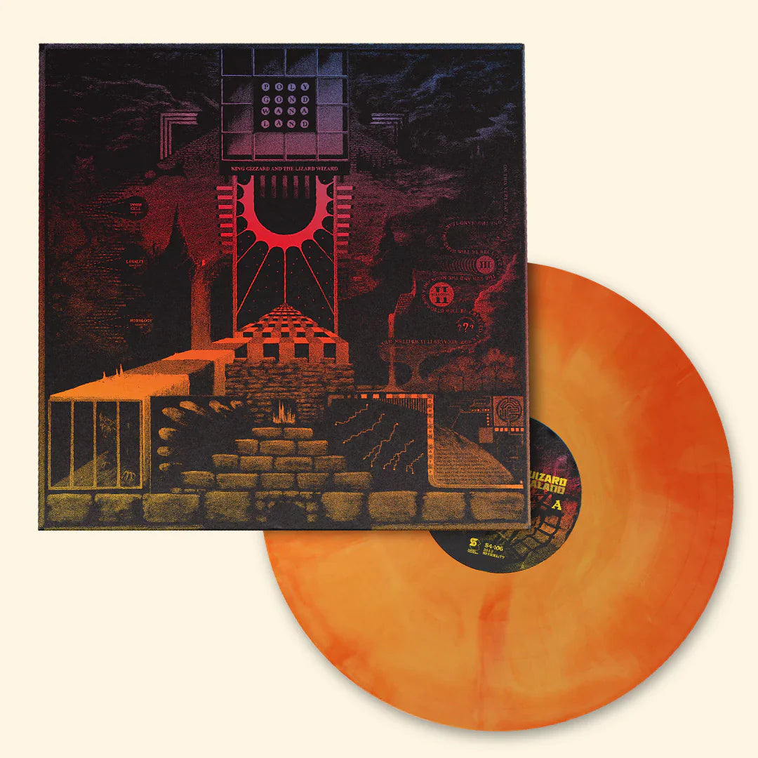 King Gizzard and the Lizard Wizard - Polygondwanaland LP (Lava Colored Vinyl) ( VINYL )