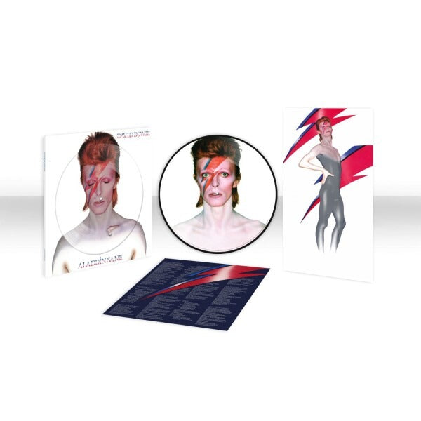 David Bowie - Aladdin Sane LP (Picture Disc, 50th Anniversary Remastered) ( VINYL )
