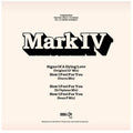 Mark IV - Signs Of A Dying Love / How I Feel For You 12" (UK Pressing, Cordial Recordings) ( VINYL )