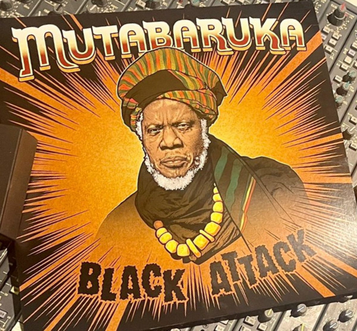 Mutabaruka - Black Attack LP ( VINYL )