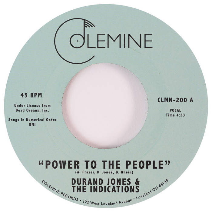 Durand Jones & The Indications - Power To The People 7" ( VINYL )