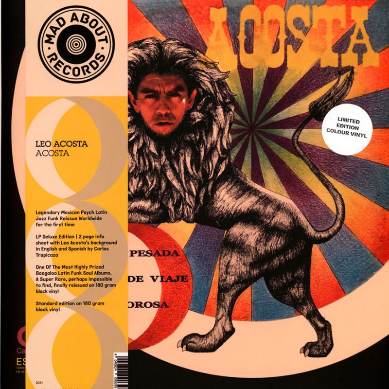 Leo Acosta - Acosta LP (Mad About Records 180g Black Vinyl Edition) ( VINYL )