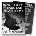 Justin Pearson - How To Lose Friends And Irritate People (Paperback Book, Includes Flexi record) ( VINYL )