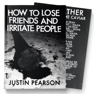 Justin Pearson - How To Lose Friends And Irritate People (Paperback Book, Includes Flexi record) ( VINYL )