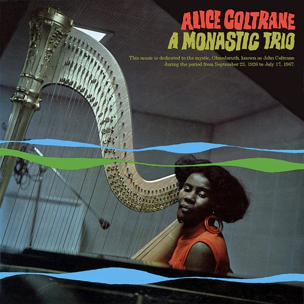Alice Coltrane - A Monastic Trio LP (Gatefold) ( VINYL )