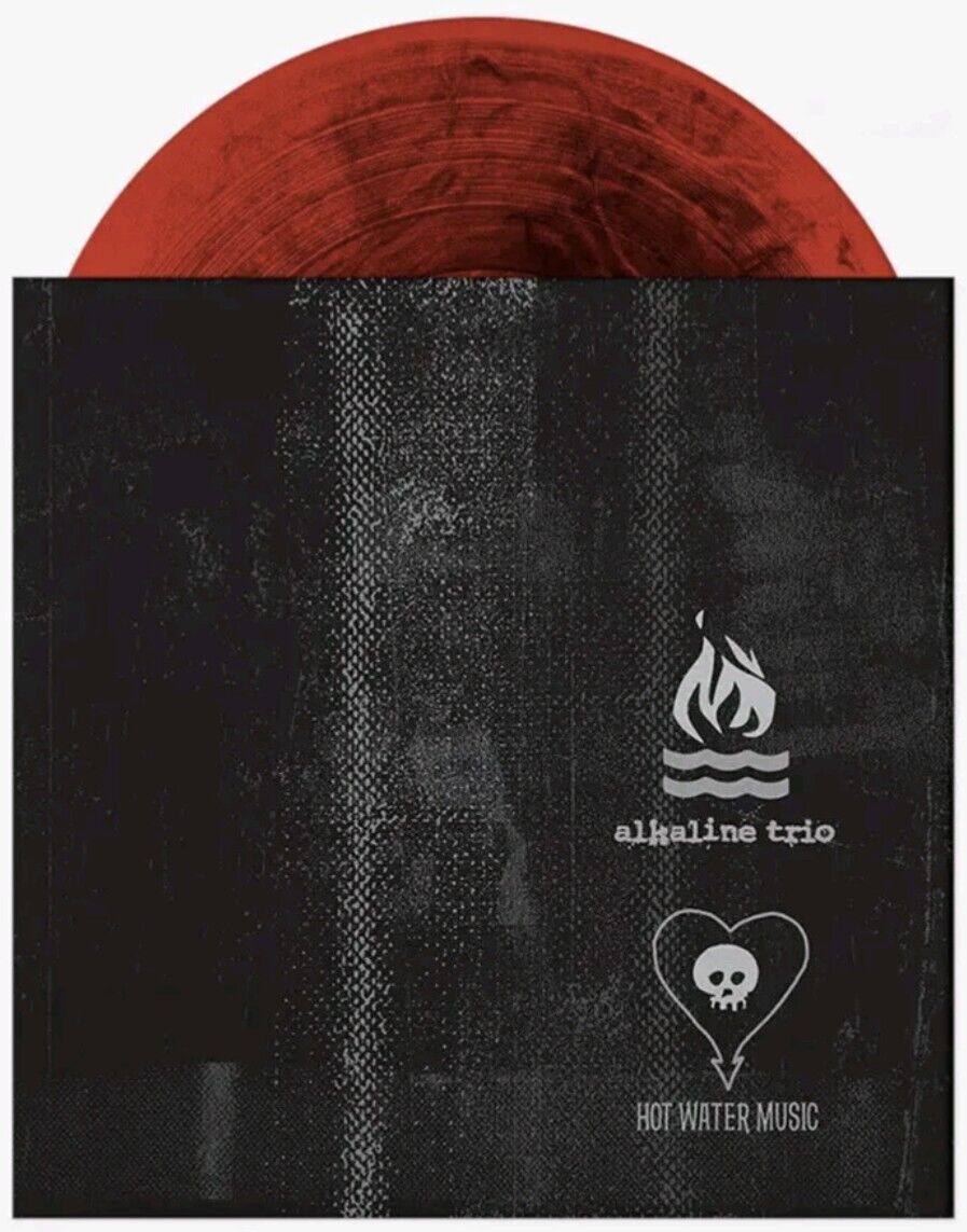 Alkaline Trio / Hot Water Music - Split EP (Colored Vinyl, Ruby Black Marble, Limited of 500) ( VINYL )