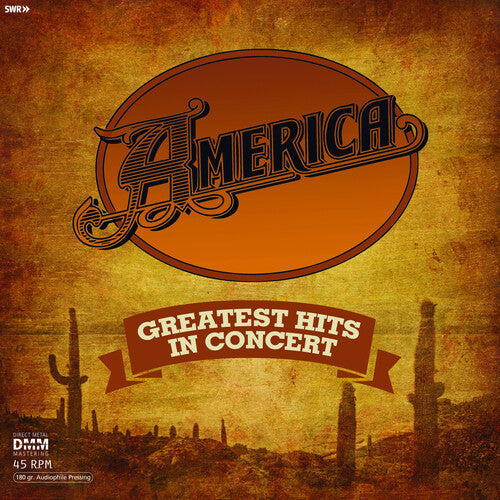 America – Greatest Hits: In Concert 2LP (180g, Audiophile, Gatefold) ( VINYL )