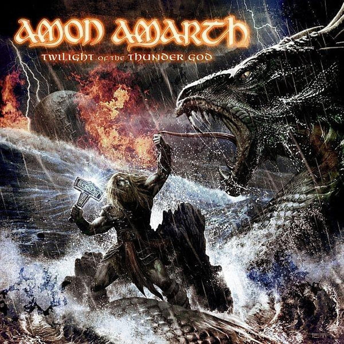 Amon Amarth - Twilight Of The Thunder God LP (Marbled Vinyl, Gatefold Pop-Up Cover) ( VINYL )