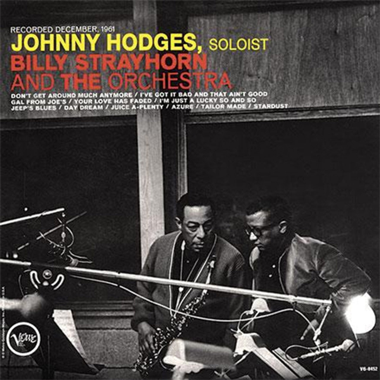 Johnny Hodges - With Billy Strayhorn And The Orchestra 2LP (180g, 45rpm, Analogue Productions) ( VINYL )
