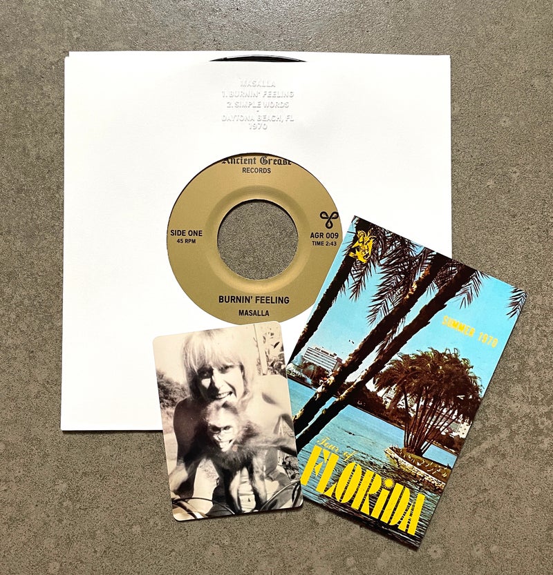 Masalla - Burnin' Feeling 7" ( VINYL )