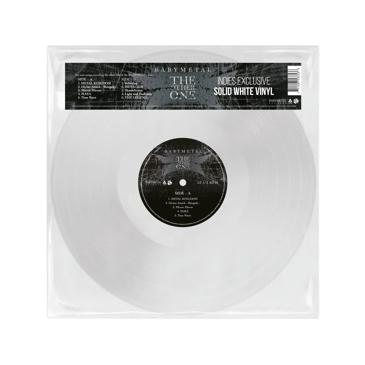 Babymetal - The Other One LP (Indie Exclusive White Vinyl) ( VINYL )
