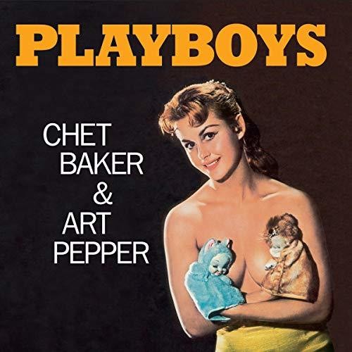 Chet Baker & Art Pepper – Playboys LP (180g, Orange Vinyl, Bonus Track) ( VINYL )