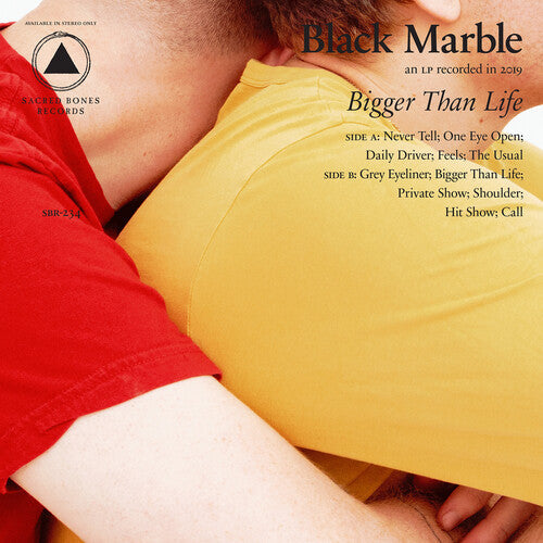 Black Marble - Bigger Than Life LP (Blue Vinyl) ( VINYL )