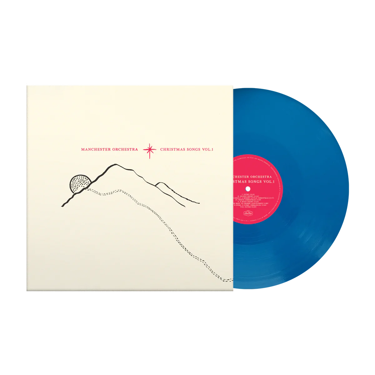 Manchester Orchestra – Christmas Songs Vol. 1 LP (Blue Vinyl) ( VINYL )
